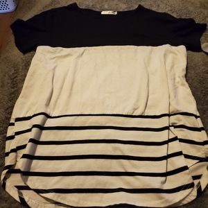 Black and White Shirt